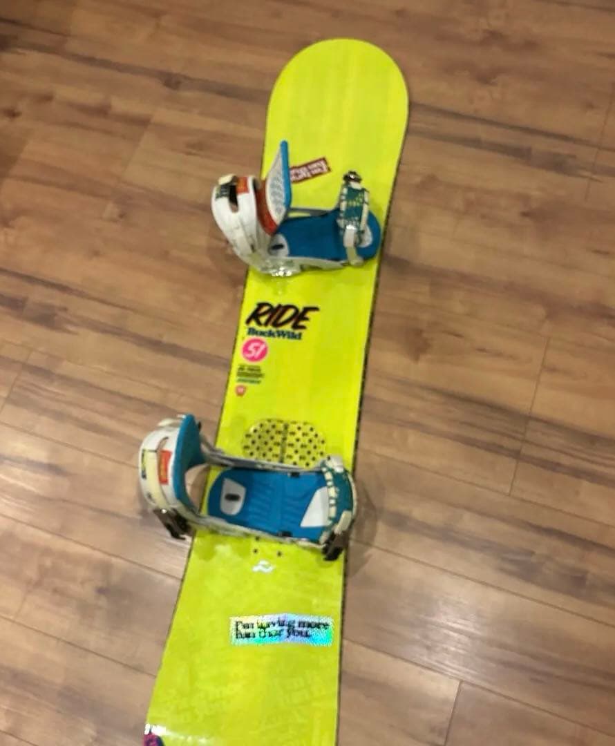 R IDEスノーボードビンディングセット！151㎝