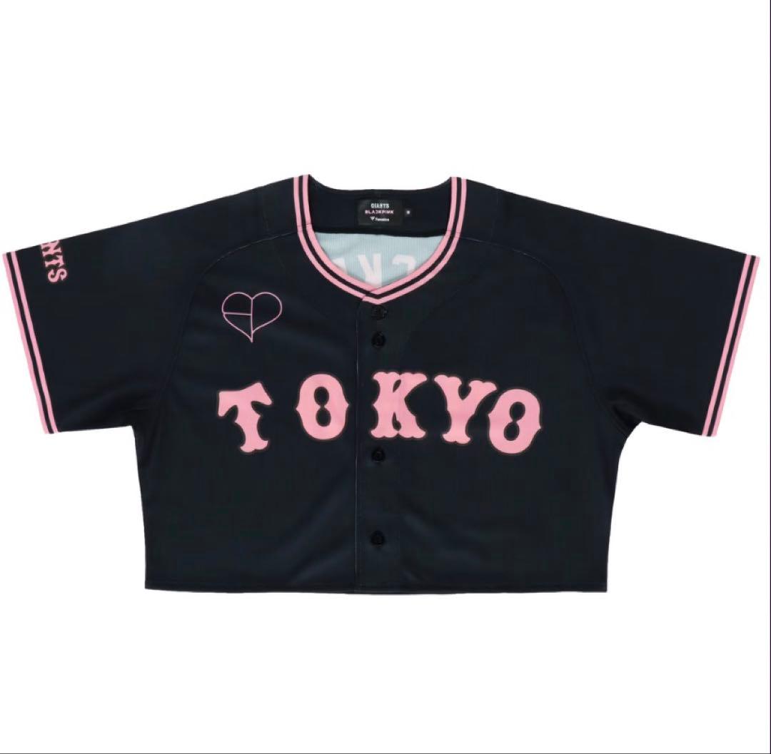 読売ジャイアンツ×BLACKPINK ユニフォーム クロップド　ブラック