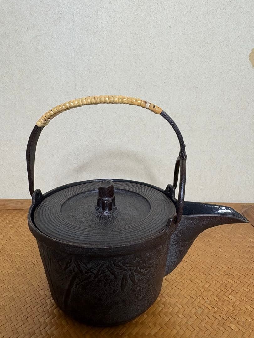 正寿堂 鉄瓶 高橋敬典 作 人間国宝／茶道具／湯沸