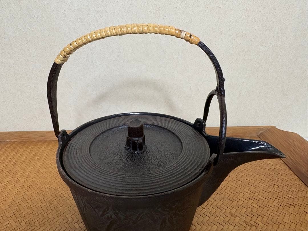正寿堂 鉄瓶 高橋敬典 作 人間国宝／茶道具／湯沸
