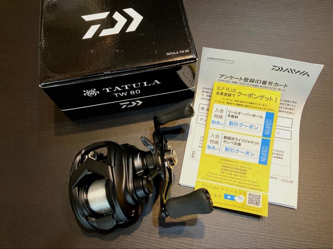 ダイワ TATULA TW 80 ベイトリール