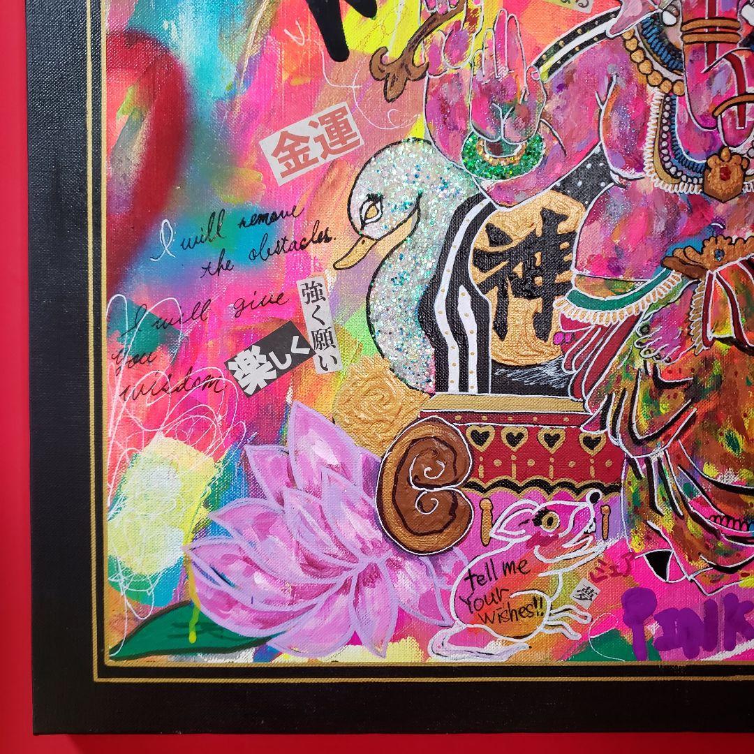 【一点物アート】Ganesha-ガネーシャ-【引き寄せ・イラスト】