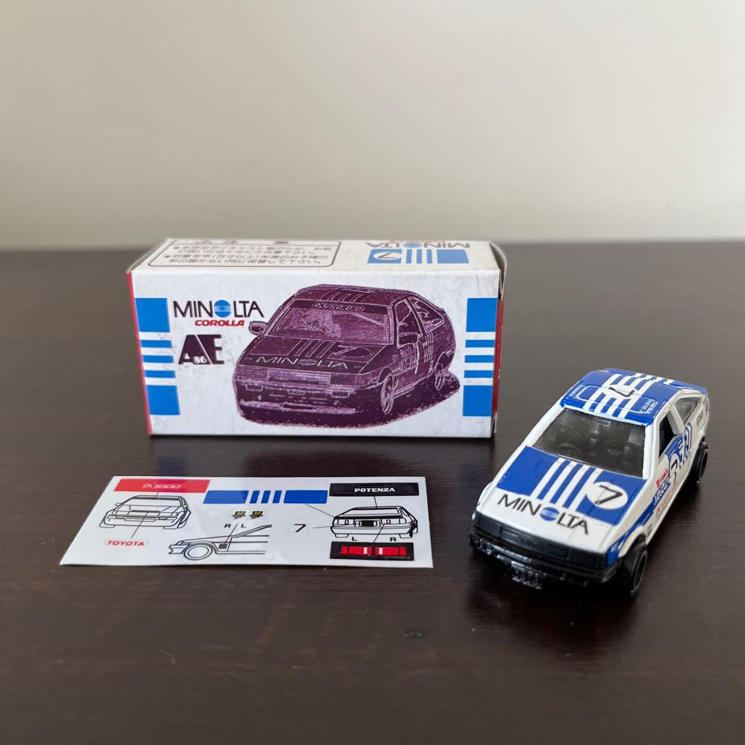 トミカ トヨタ カローラレビン MINOLTA COROLLA アイアイアド特注