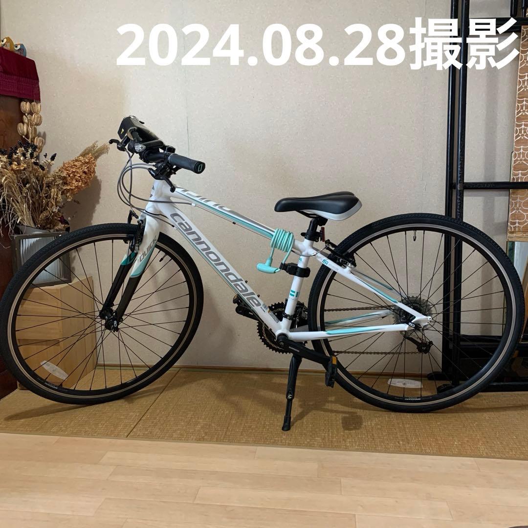 【美品の中古自転車】　《送料込み》　キャノンデール　レディース　クロスバイク