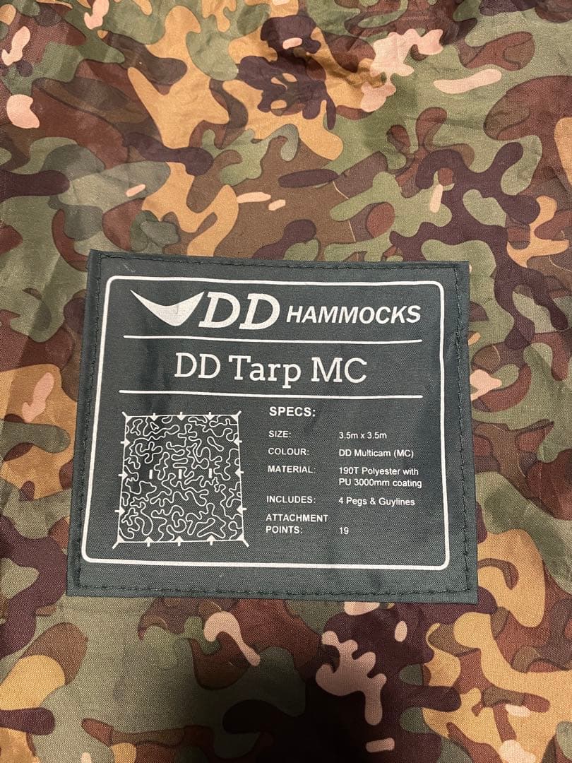 テント・タープ DD Tarp 3.5x3.5m
