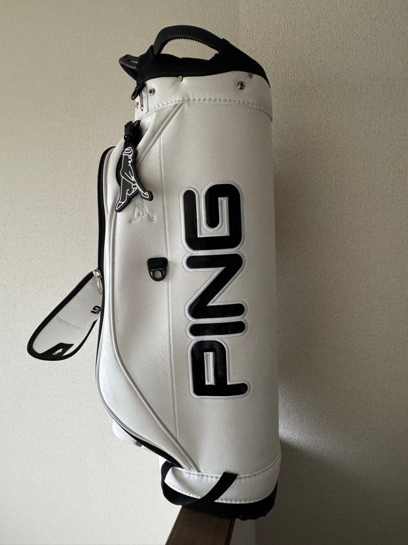 PING ピン CB-P212 ONE POCKET キャディバッグ ホワイト