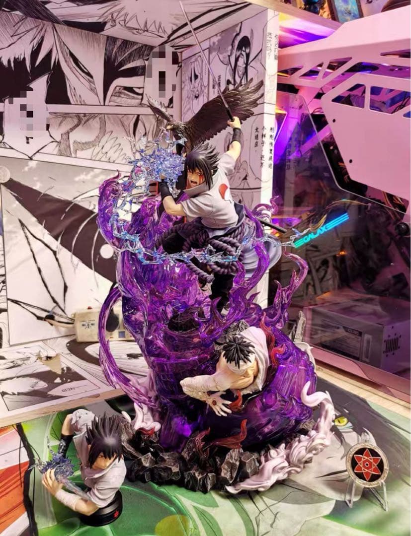 NARUTO ナルト うちはサスケ1/7 ガレージキット ガレキ スタチュー ③