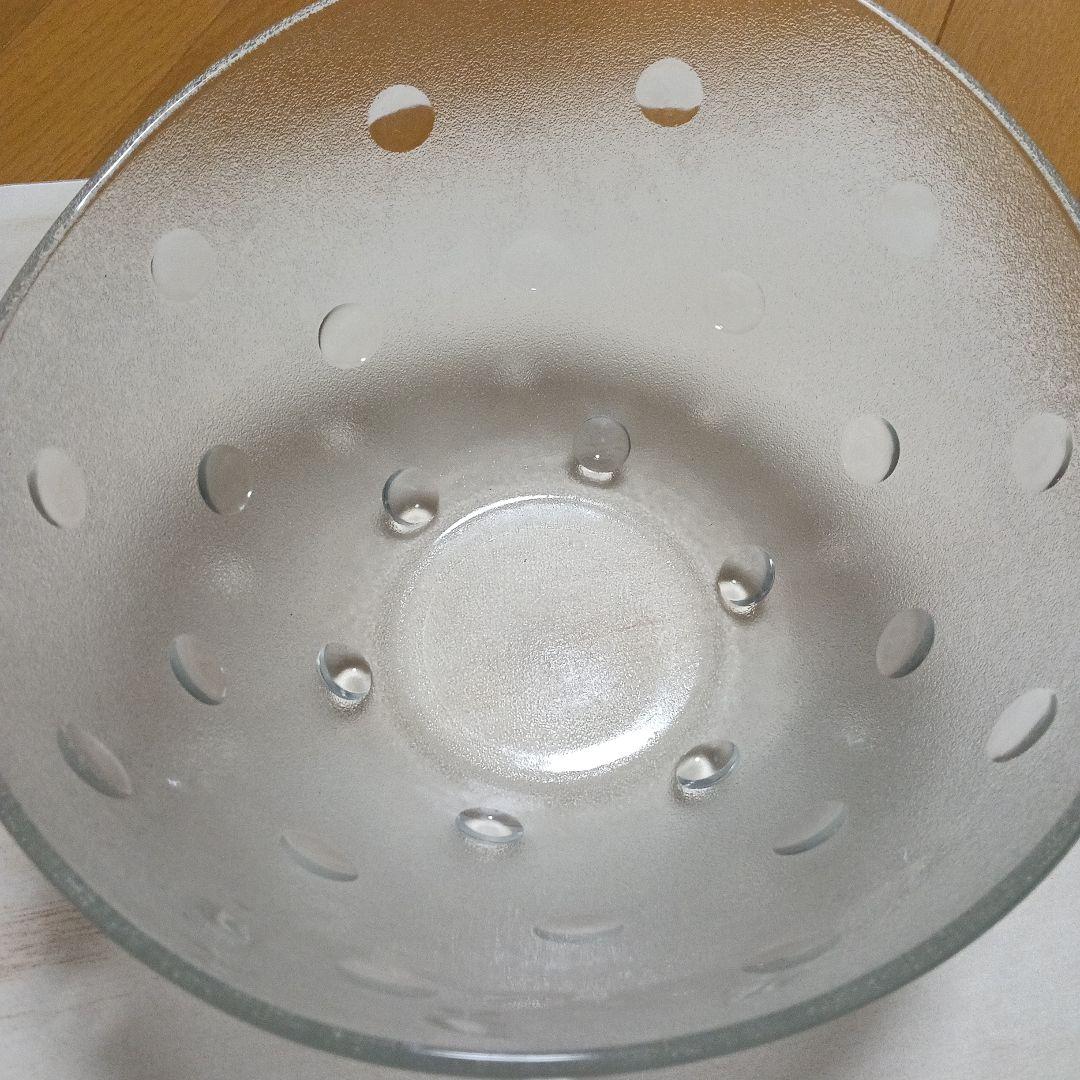 おしゃれ　ガラス水槽　ボウル 楕円型　メダカ　金魚鉢　用途いろいろ　レトロ雑貨