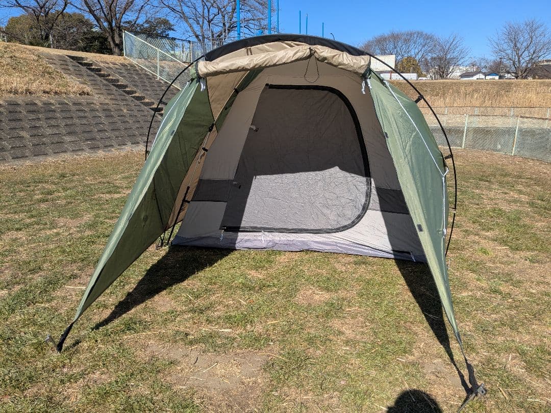 【美品】DOD　ザ・ワンタッチテントM　T3-673-KH　カーキ