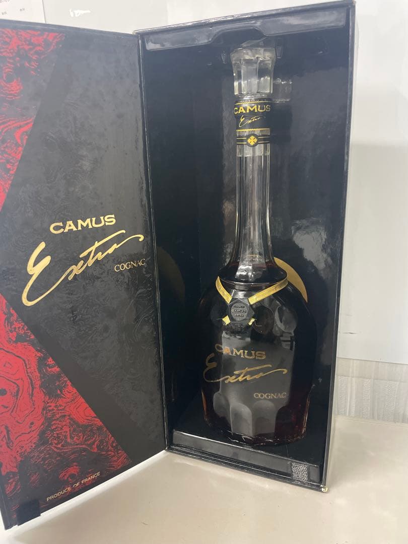 未開栓　CAMUS Extra コニャック ブランデー　ロングネック