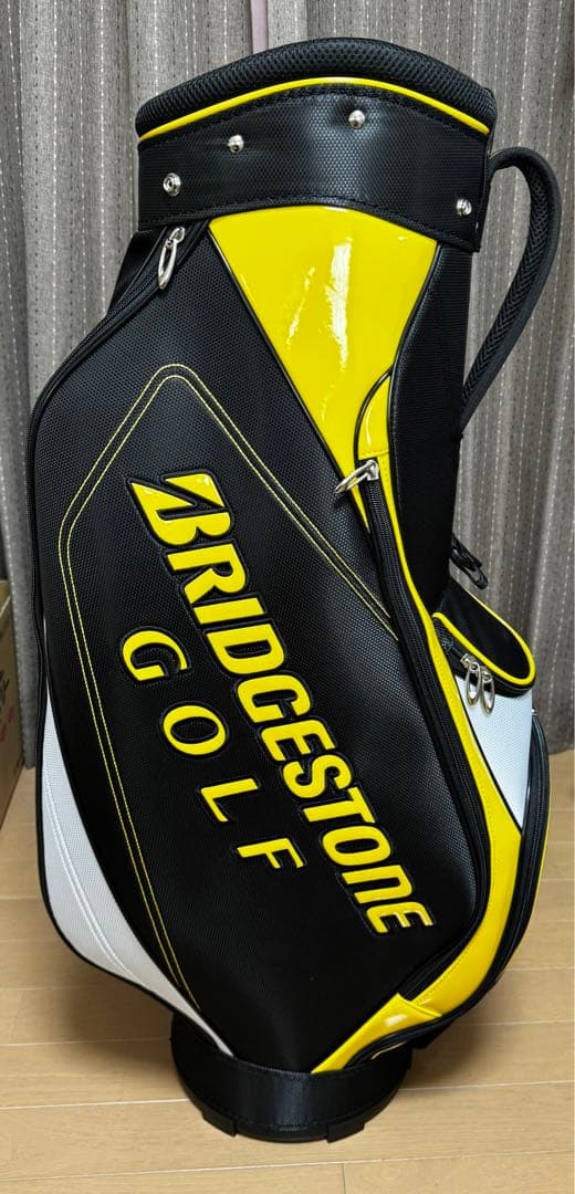 BRIDGESTONE GOLF キャディバッグ 黒/黄