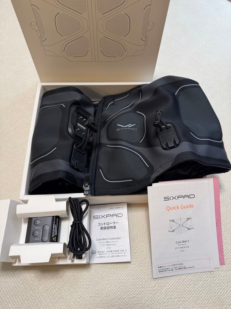 【Lサイズ】SIXPAD Core Belt 2 ブラック