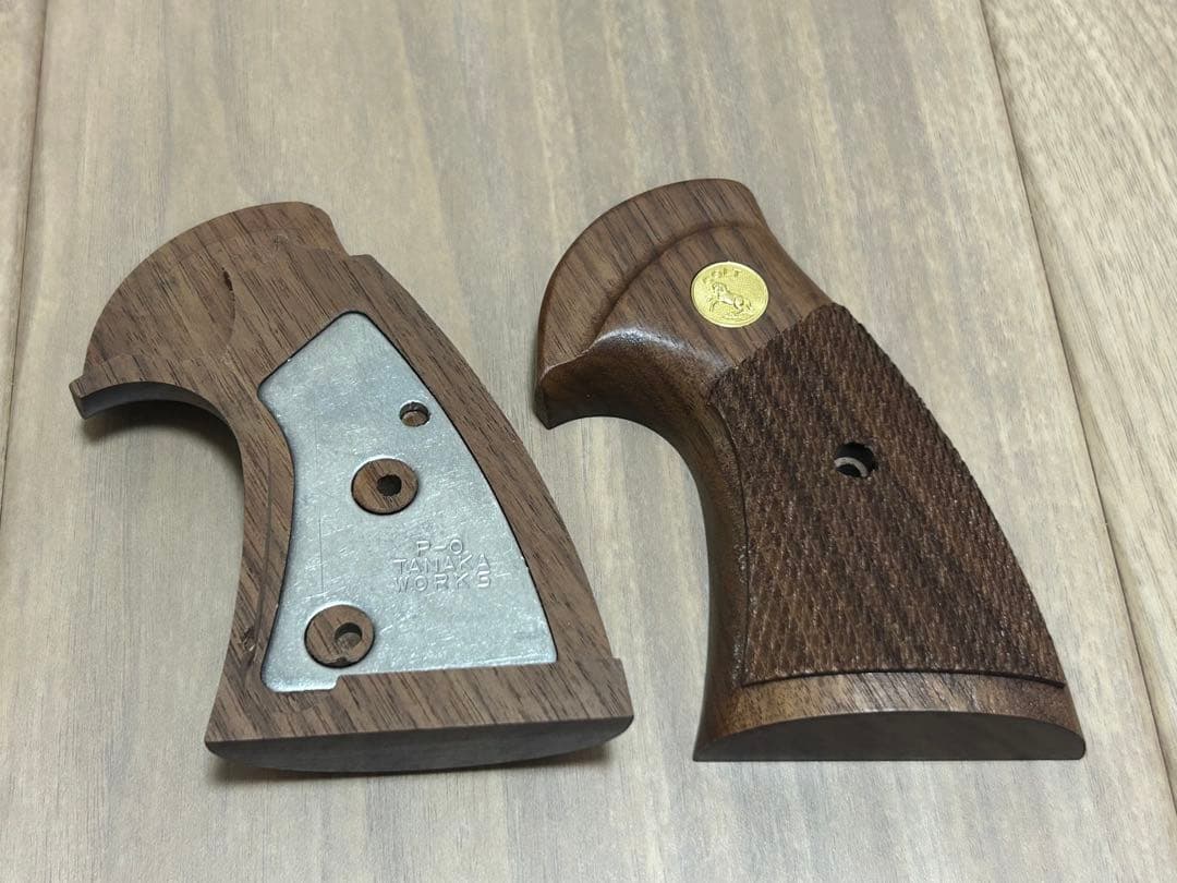 新品 TANAKA WORKS 木製 グリップ パイソン