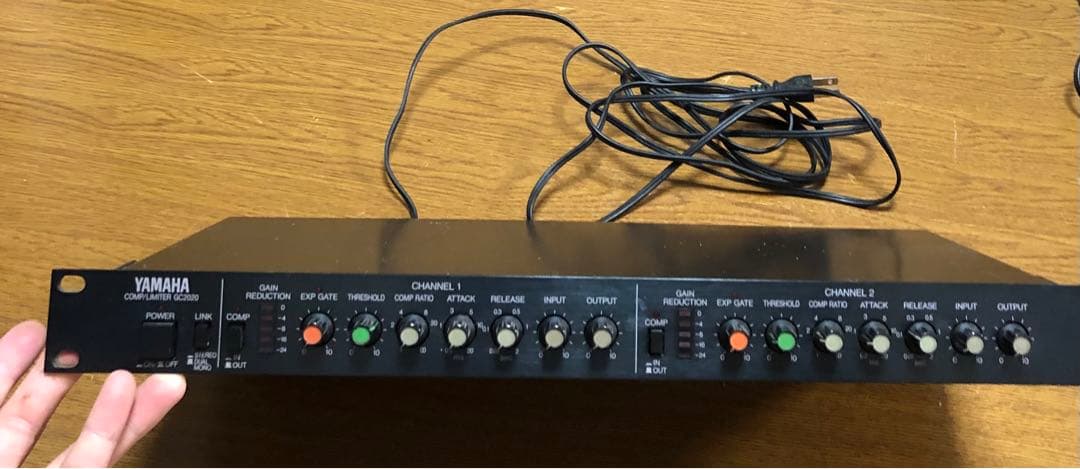 YAMAHA GC2020 ステレオコンプレッサー　リミッター