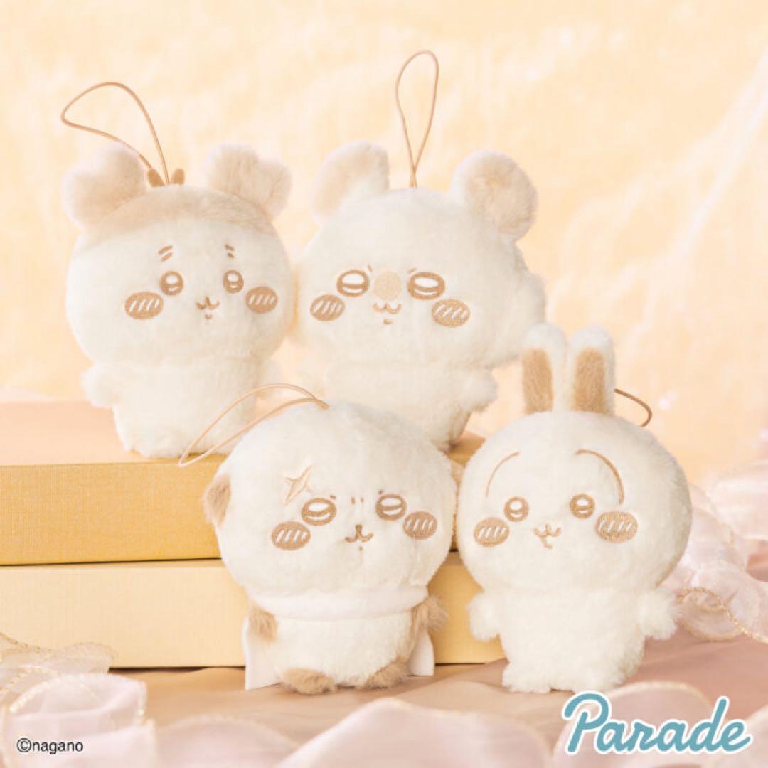 ちいかわ ぬいぱれっと ミルクいろ マスコット ぬいぐるみ② 全種コンプリート