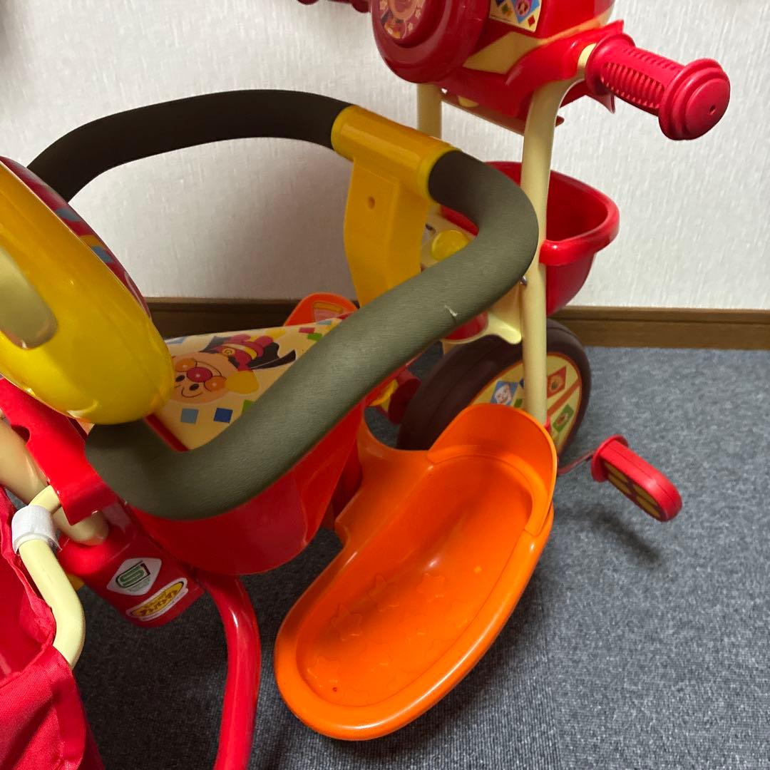アンパンマン 三輪車 音声 おしゃべり アンパンマン バイキンマン キッズ 子供