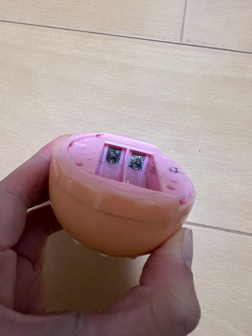 【廃盤】バンダイ たまごっち プラスカラーピンクジャンク品