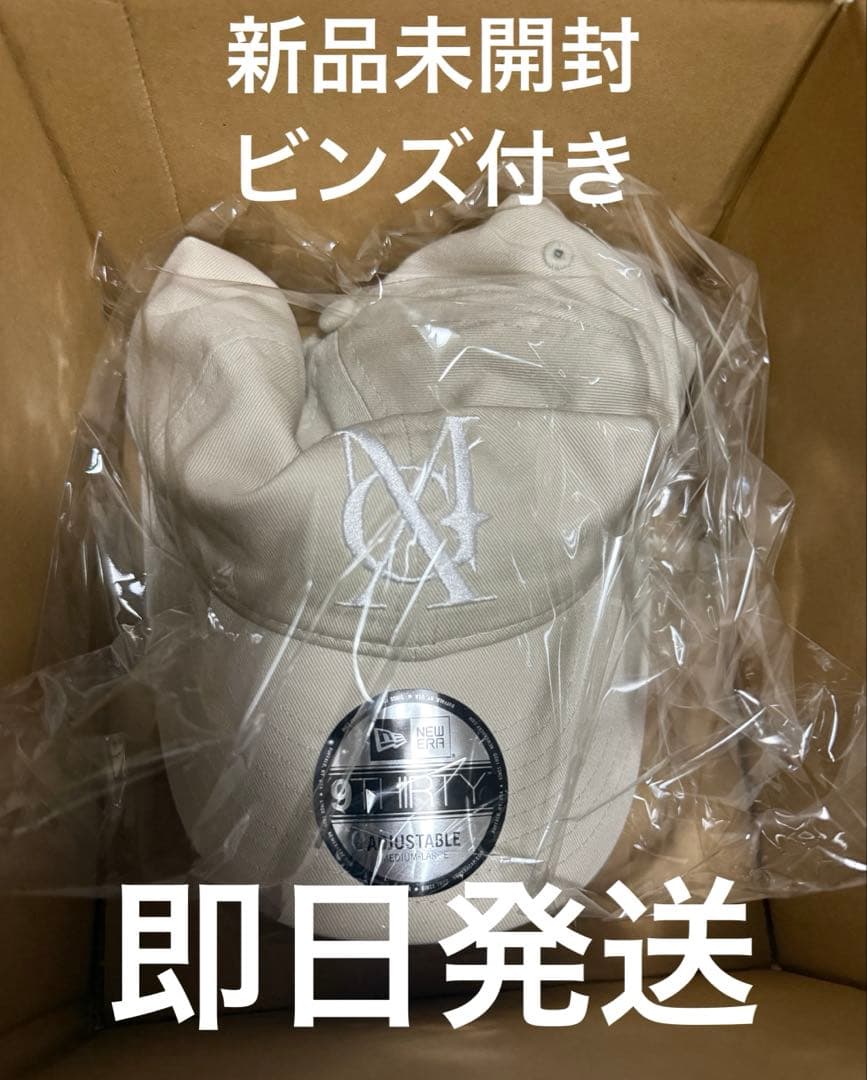 Mrs. GREEN APPLE ベージュキャップニューエラ ピンズ付き