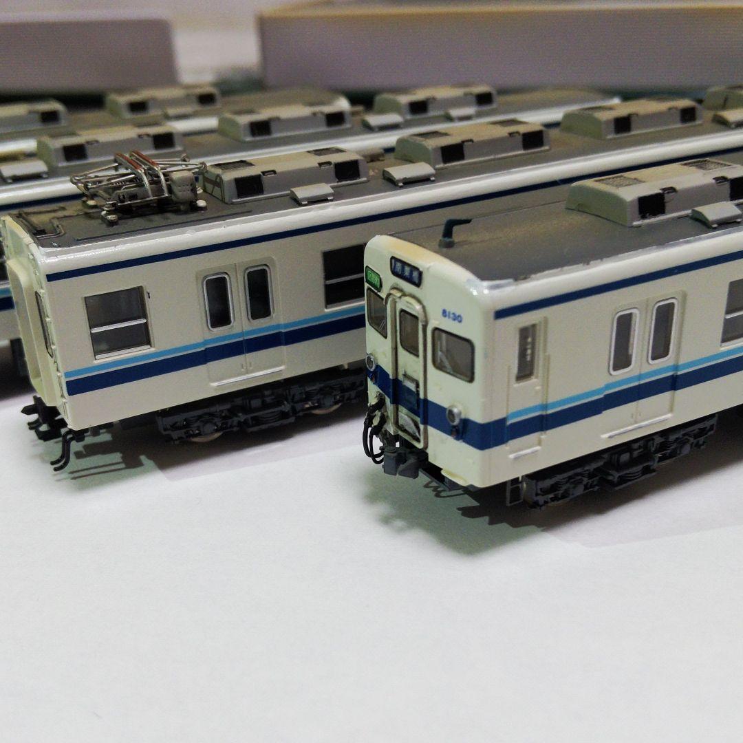 プロ製作！グリーンマックス　東武　8000系　旧前面　8130F　東武本線仕様