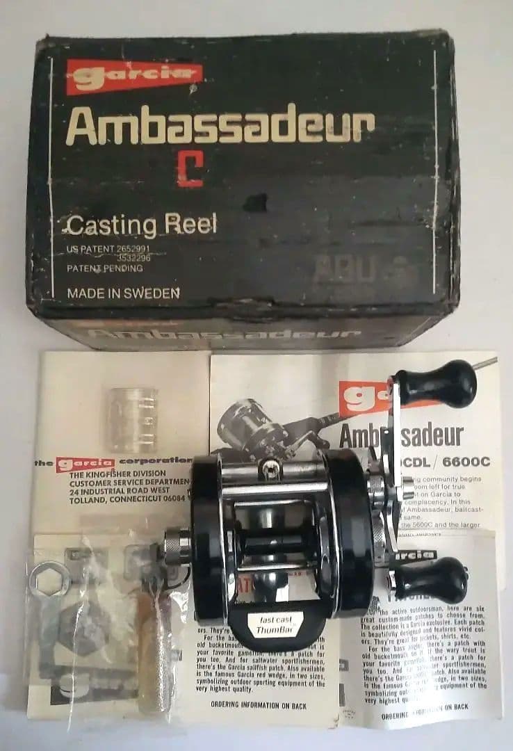 レア★ABU Ambassadeur 5600C ABU5600C 黒ベロ