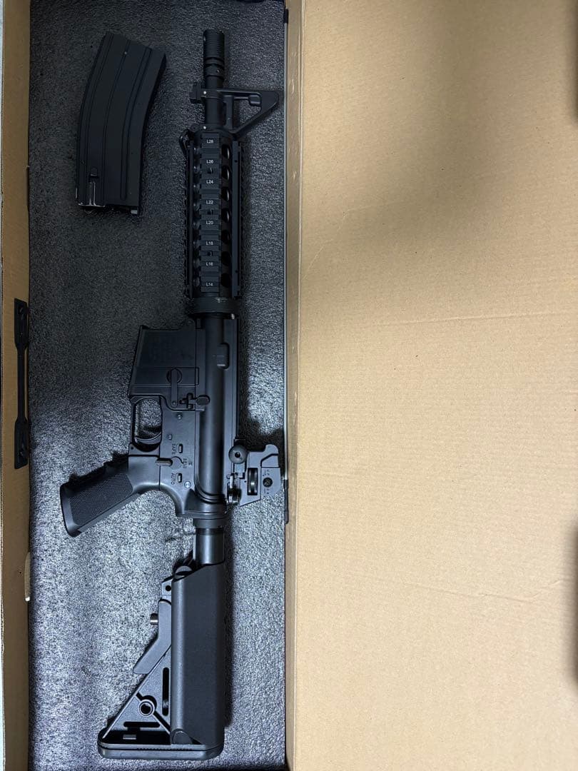 M4CQBR ガスブローバック トイガン 箱あり ガス漏れ無し