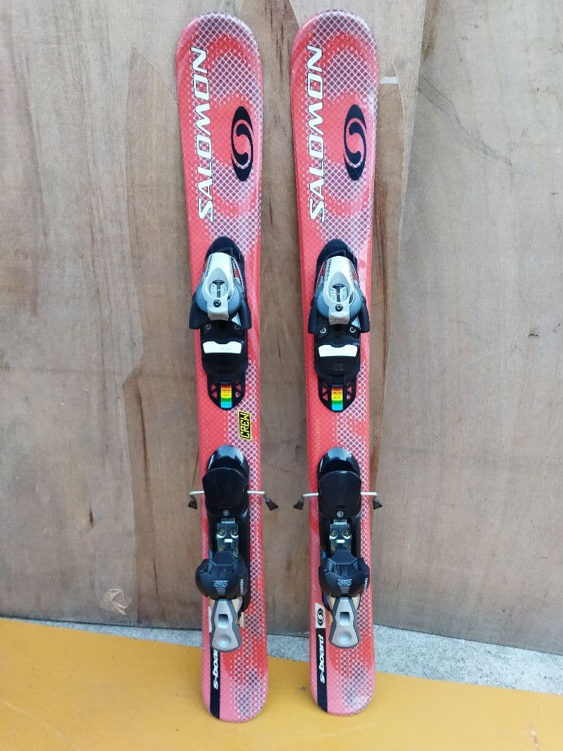 サロモン　SALOMON　S−board ショートスキー　板　赤　レッド