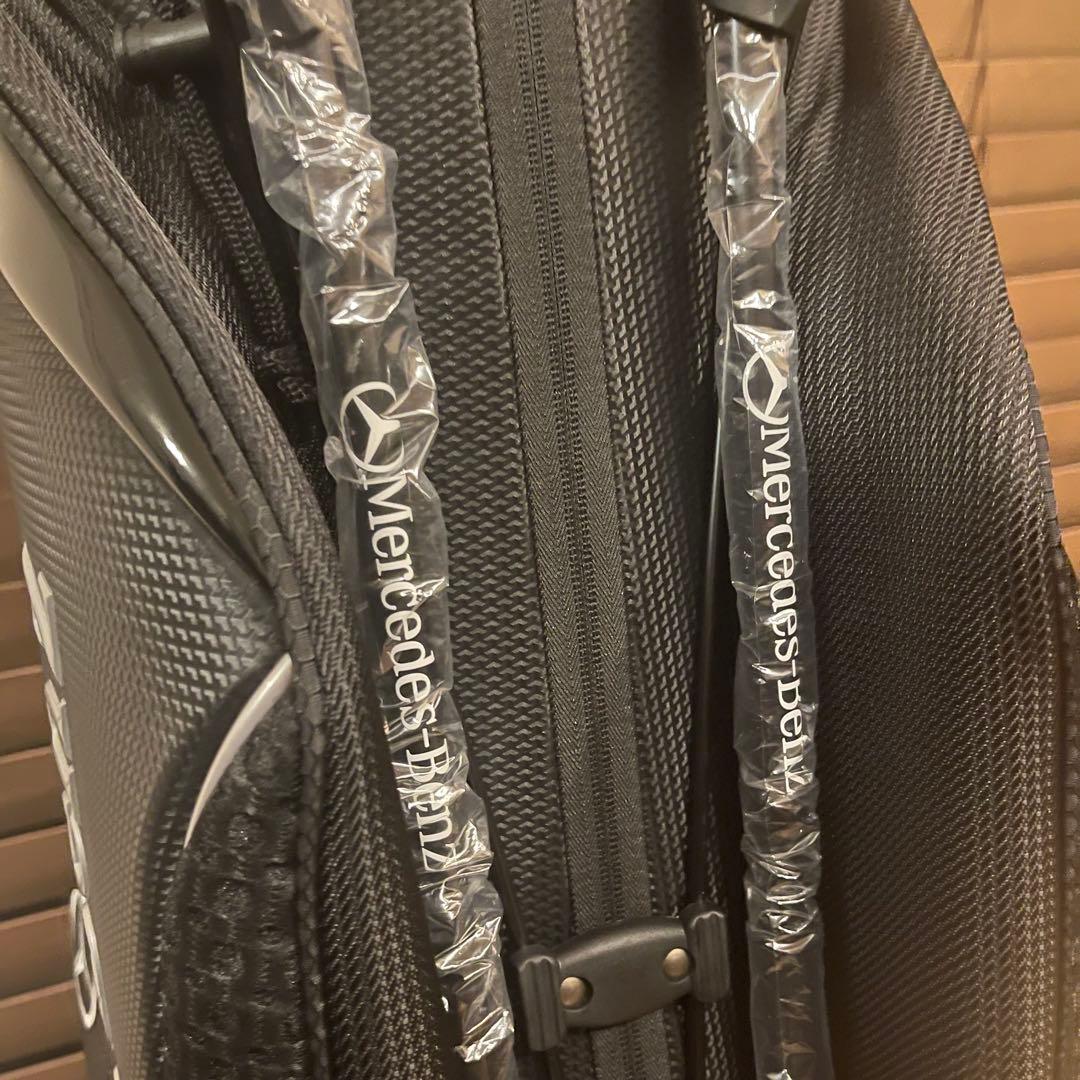 【希少品】 Mercedes Benz ベンツ キャディバッグ ゴルフバッグ 黒