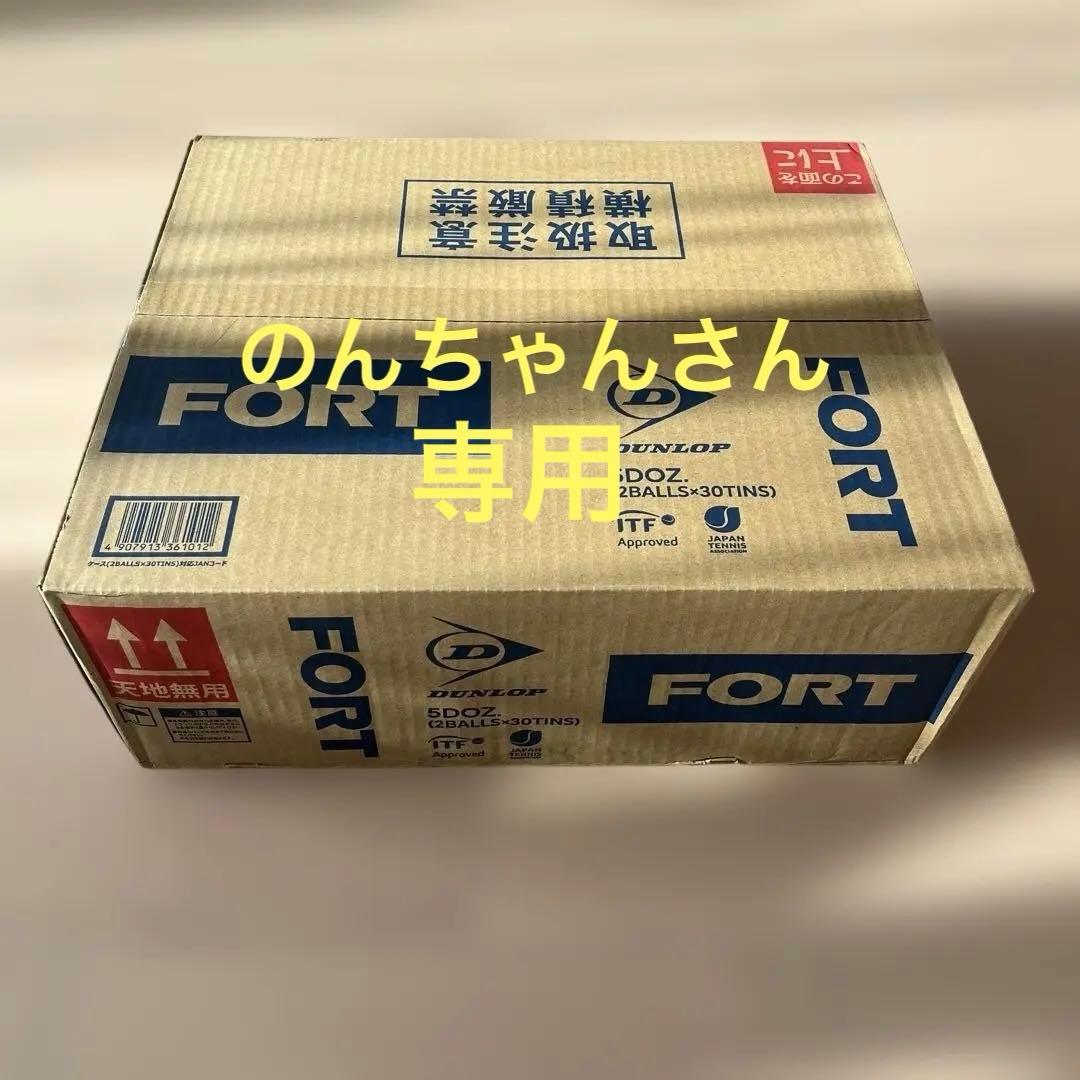 DUNLOP FORT テニスボール 5ダース
