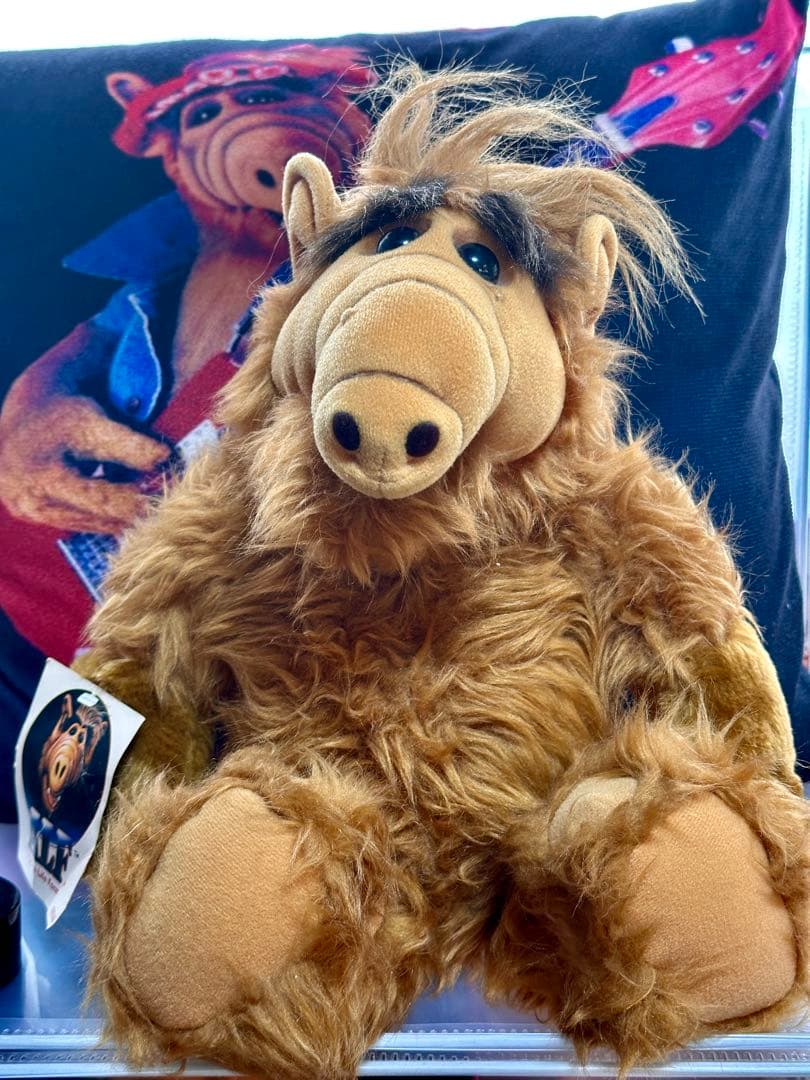 (超希少)タグ付きALF アルフ ぬいぐるみ コレコ社製 40cm ヴィンテージ
