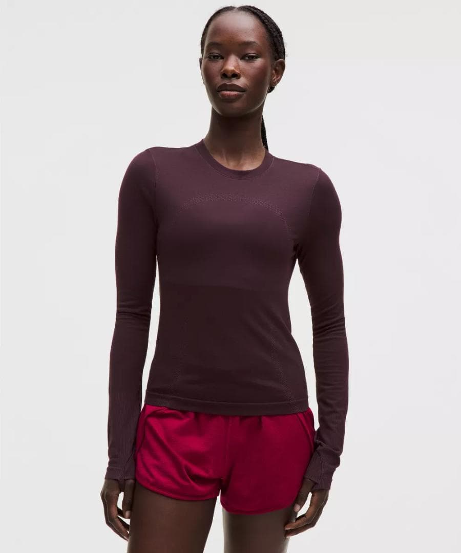 ★lululemon★Swiftly ウール長袖シャツ