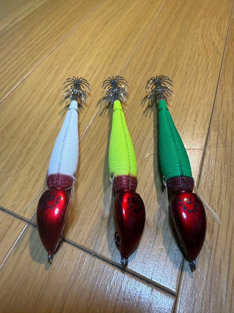アニサキスッテ 25号 赤白 赤黄 赤緑 セット