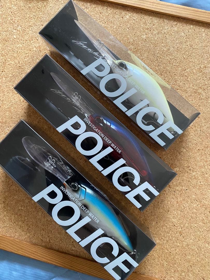 DRT POLICE クランクベイト 3色セット　米山悟