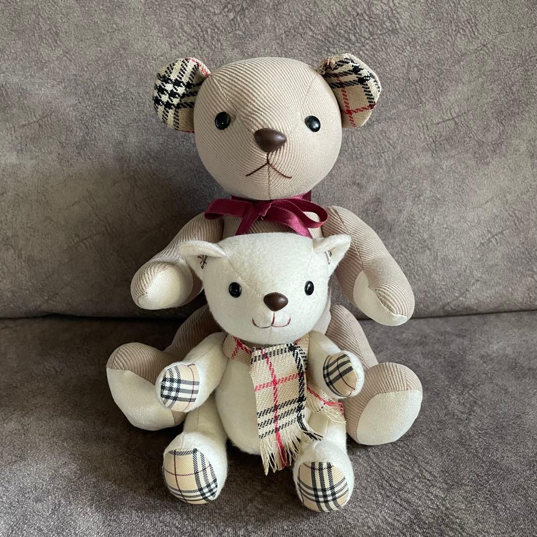 【非売品】希少☆BURBERRY バーバリー テディベア2体セット