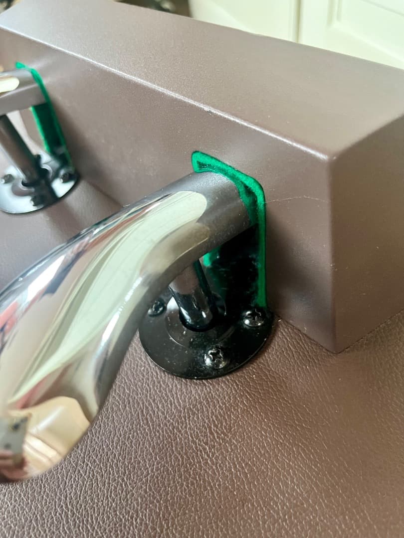 ピアノ補給ペダル（メーカー:イトマサ／品番:P33）、ブラウンの鍵盤楽器用機材