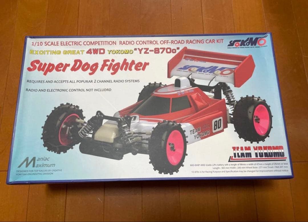 【新品未開封】ヨコモ YZ-870C スーパードッグファイター 1/10 4WD
