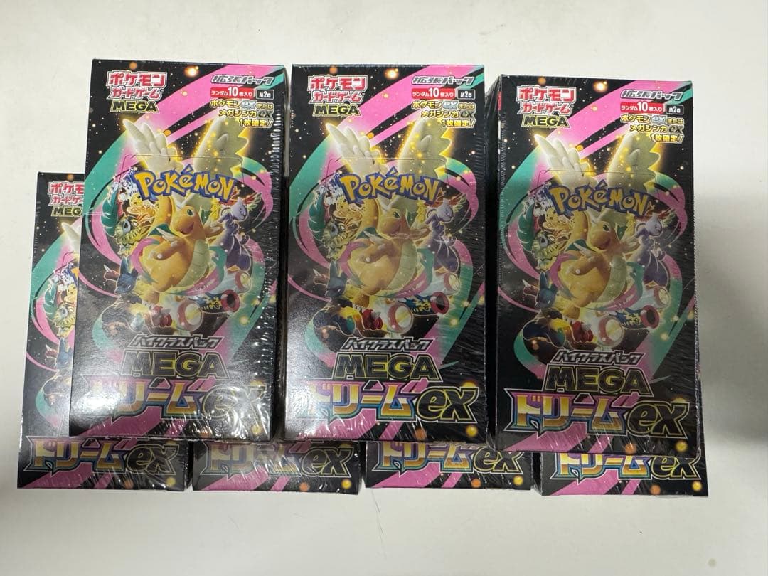 ポケモンカードゲーム MEGAドリームex 7ボックス