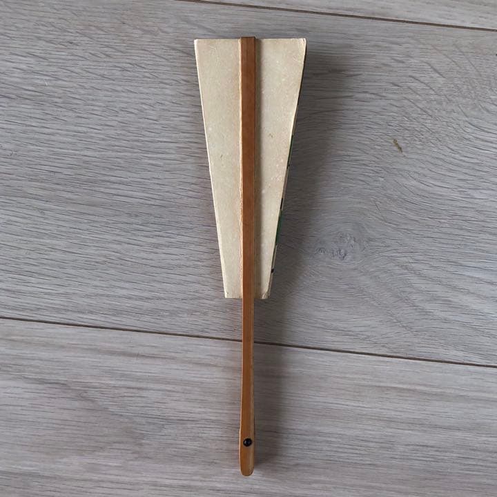 【希少／非売品】昭和レトロ60年代【JAL ドリンクメニュー扇子】日本航空