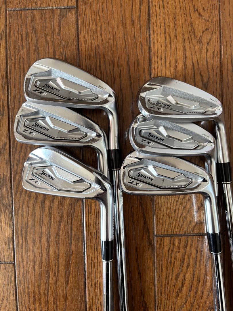名器　Srixon ZX5 mk2 アイアン 6本セット