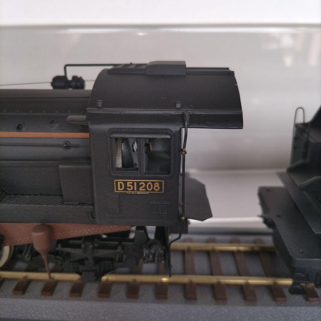 D51208 蒸気機関車 1/150スケール