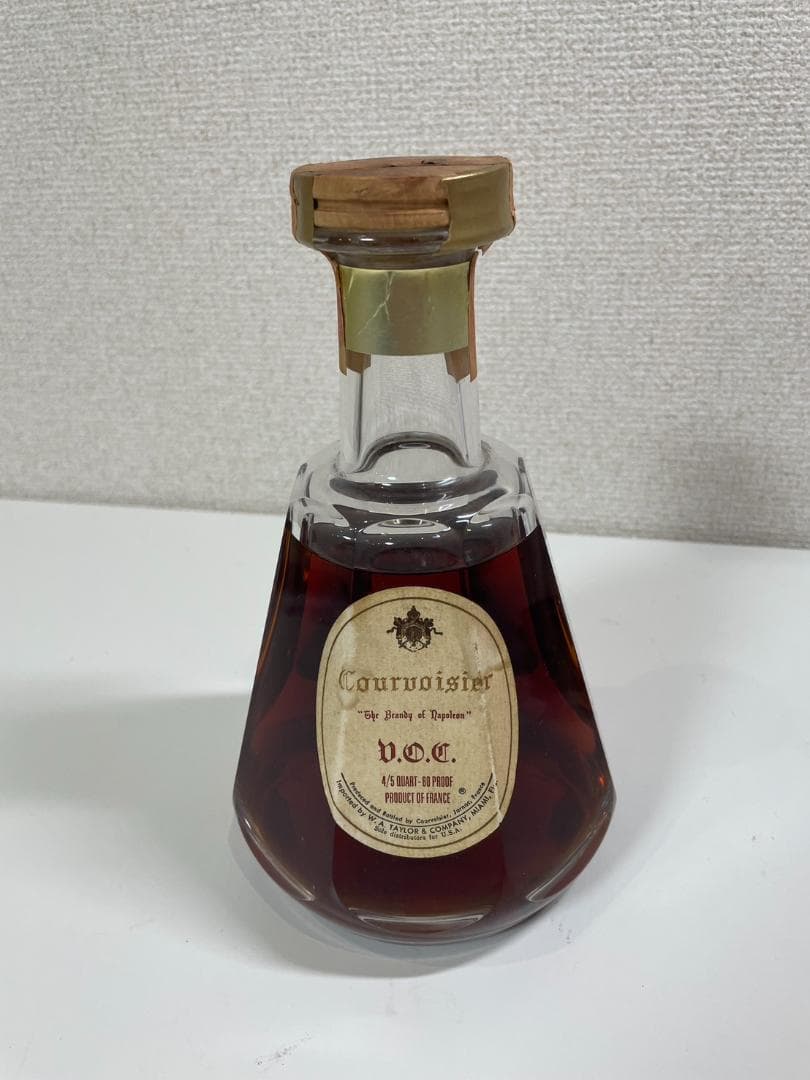 【訳アリ】Couruvoisier クルボアジェ VOC 酒ブランデー バカラ