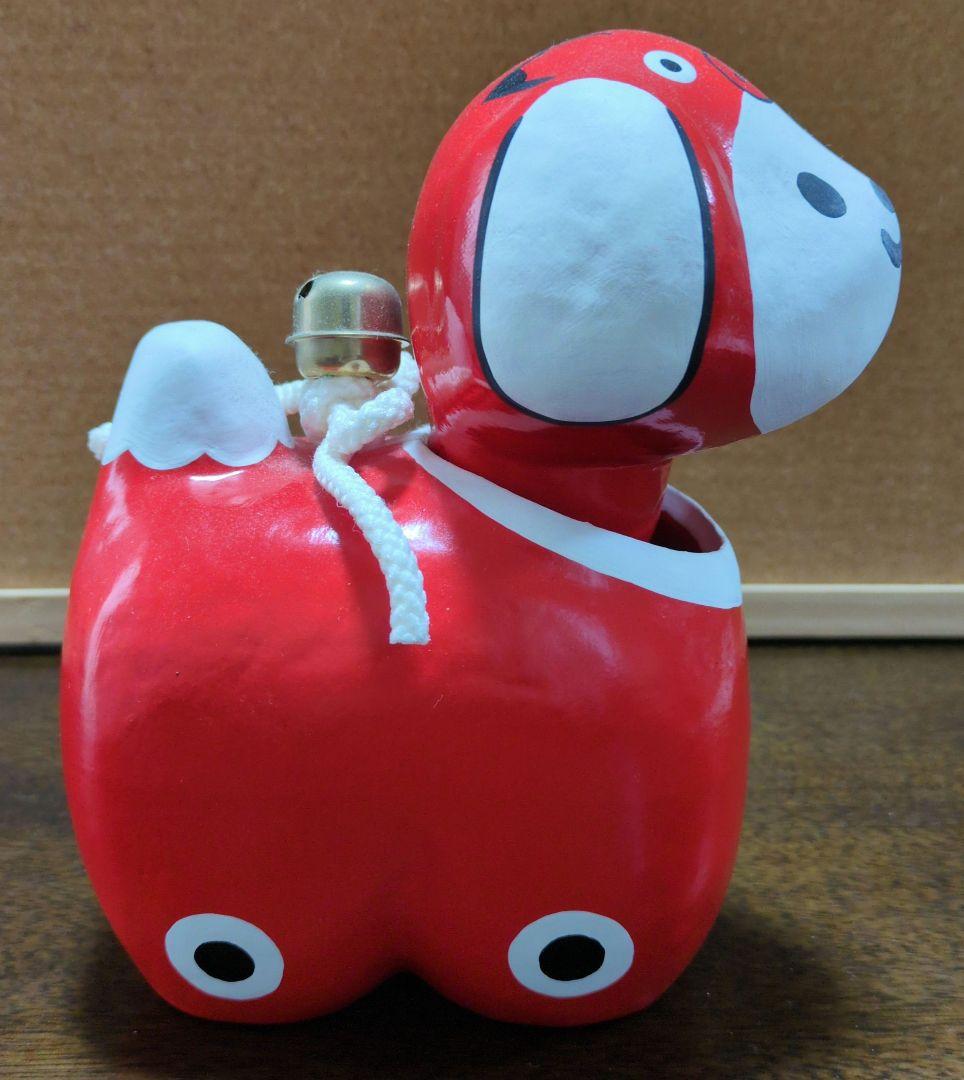 『希少』DUSKIN　ダス犬　赤べこ