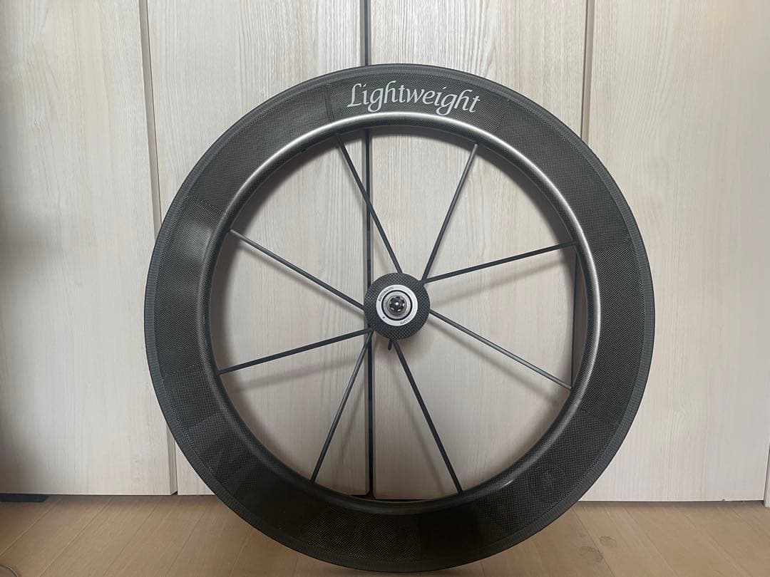 美品　Lightweight autobahn フロントホイール　ライトウェイト