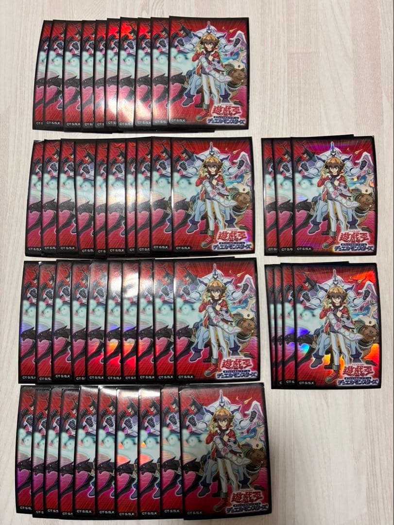 遊戯王GX 遊城十代スリーブ　47枚