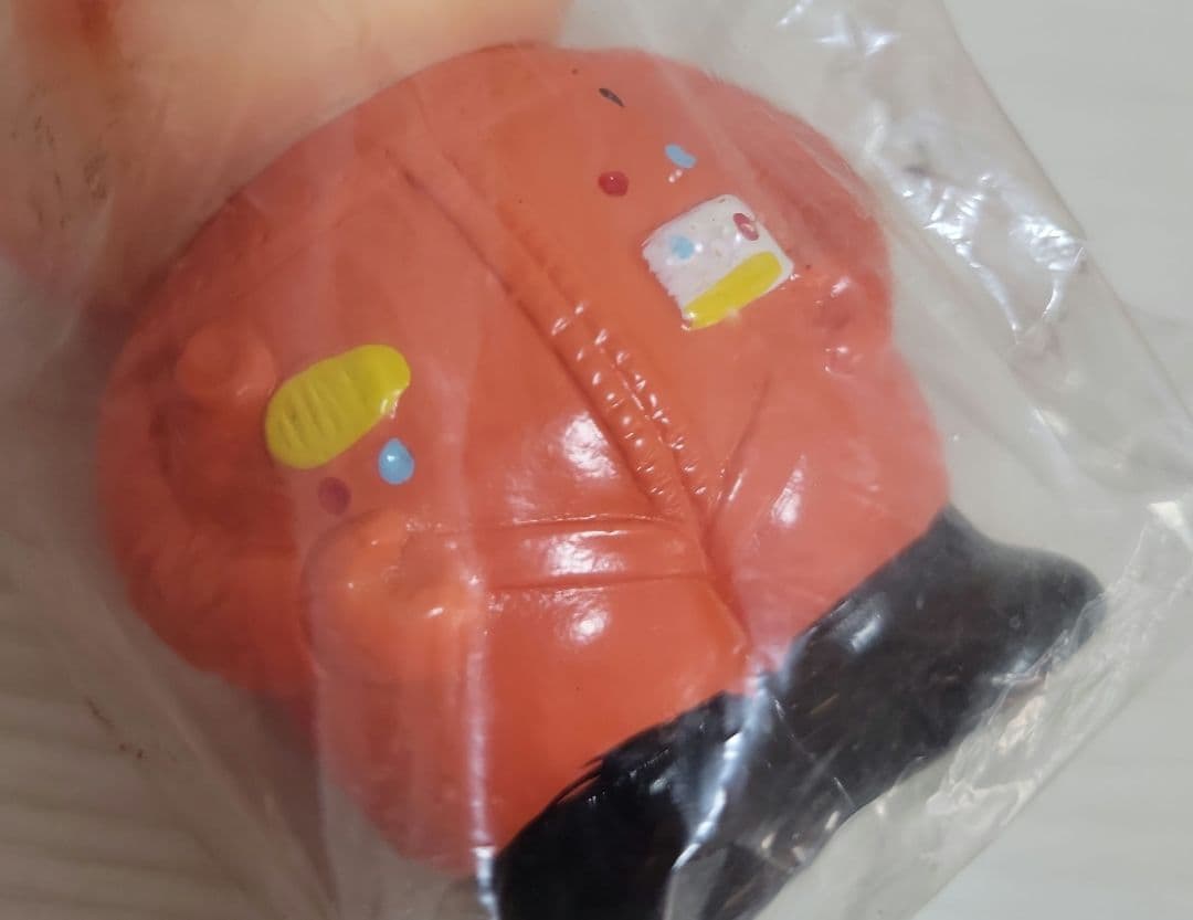 当時物 滋賀銀行 しがちゃん ソフビ貯金箱　宇宙服 昭和レトロ