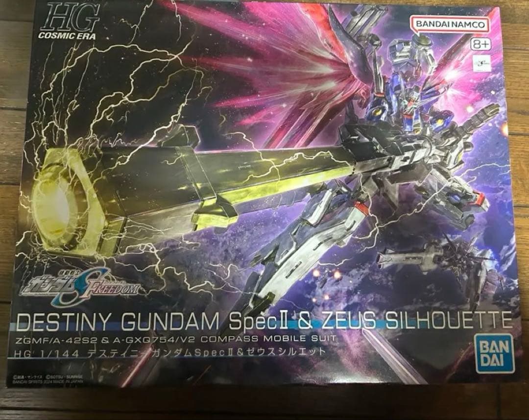 HG デスティニーガンダム ゼウスシルエット