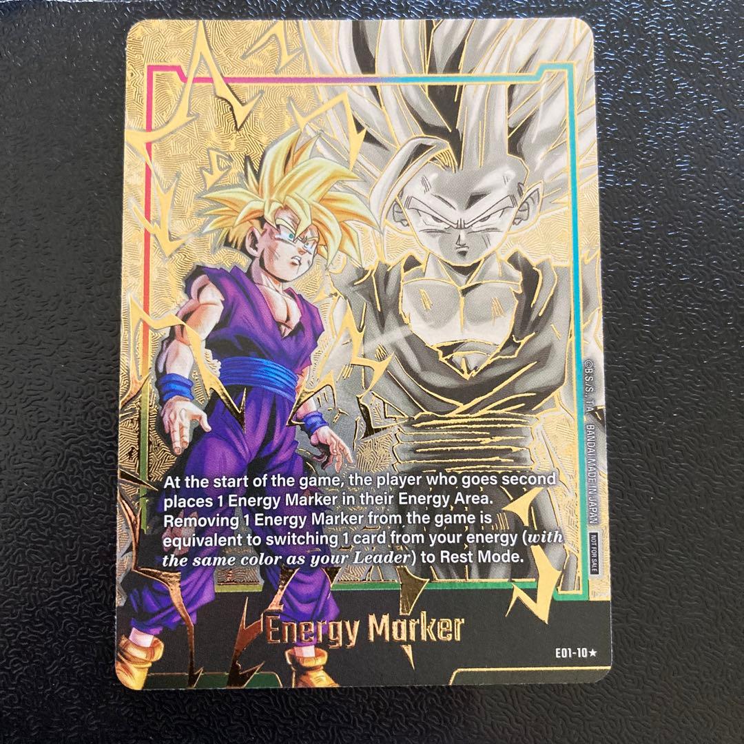 ドラゴンボール　フュージョンワールド 孫悟飯　エナジーマーカー　英語版　パラレル