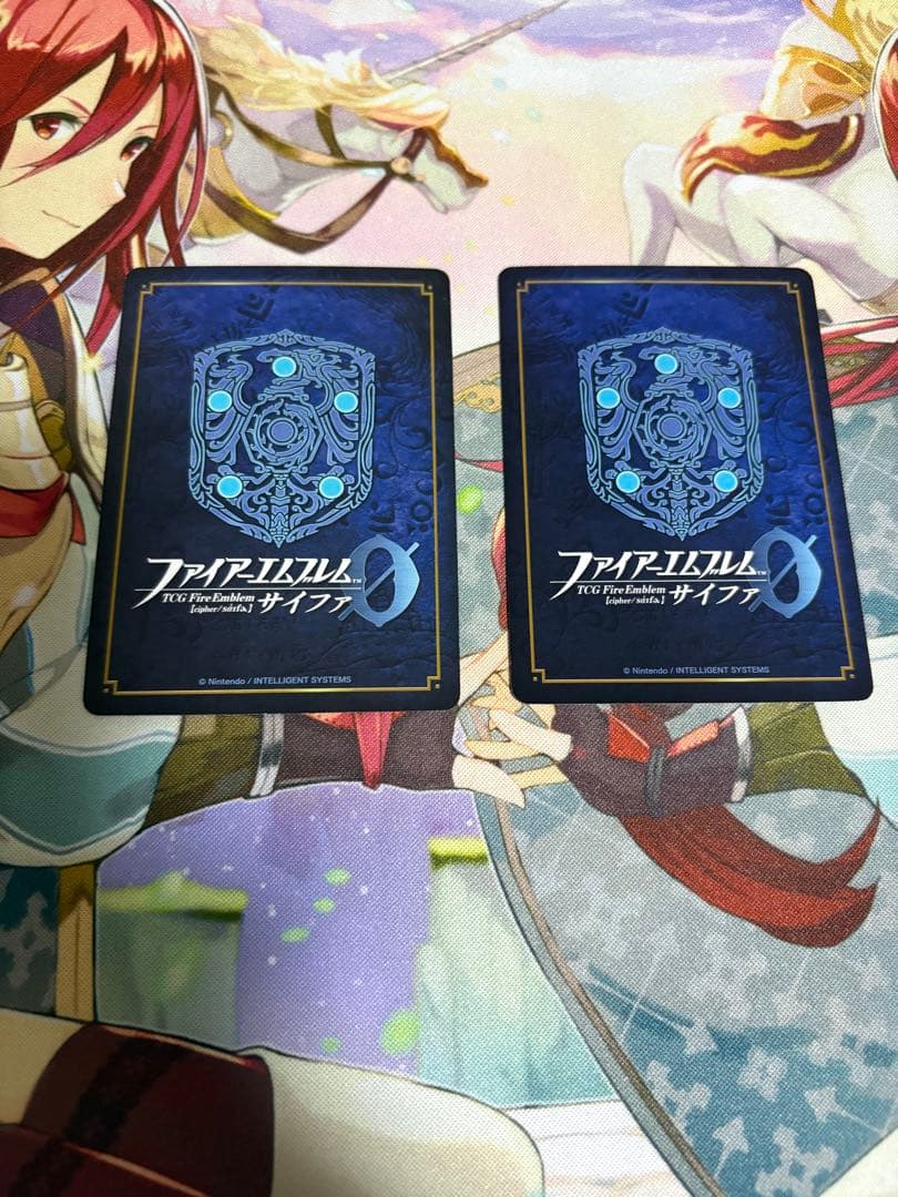 ファイアーエムブレム　サイファ　エフラム、エイリークSR＋繋ぎ絵セット