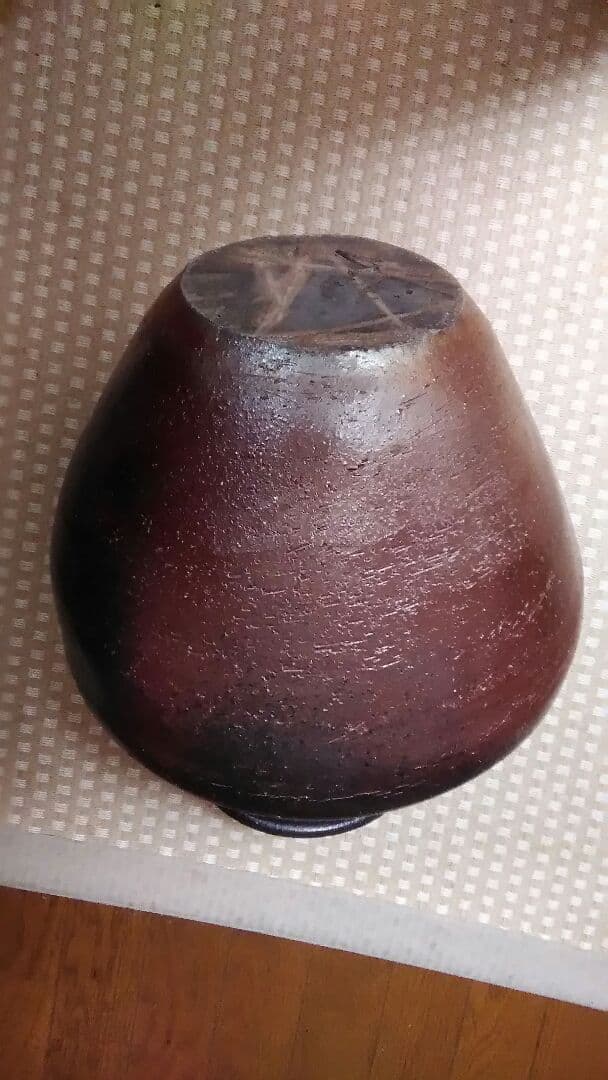 備前焼の壺