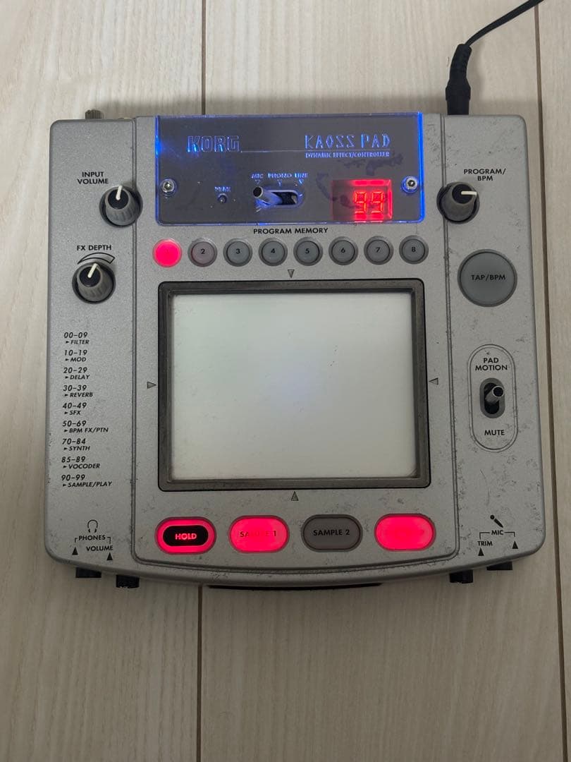 Korg KP2 KAOSS PAD ダイナミックエフェクトコントローラー