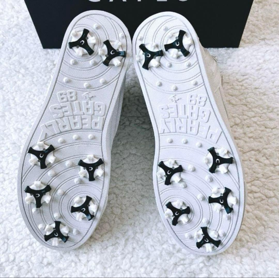 【35,200円新品】パーリーゲイツ　ゴルフ ミドルカット スパイク 23.5